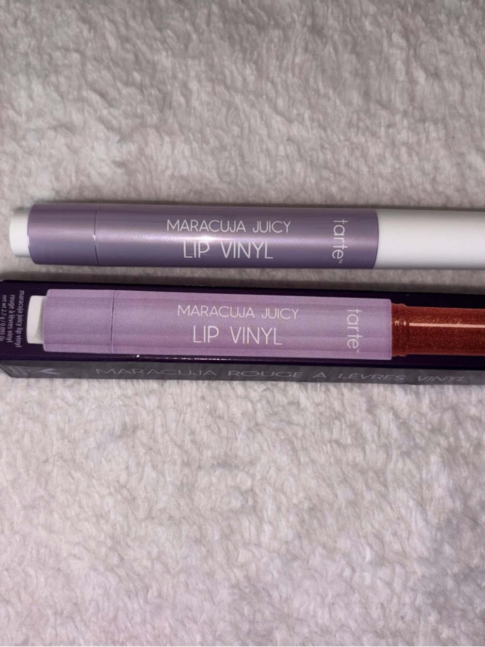 tarte Maracuja Juicy Lip Vinyl in Shimmering Cinammon Spice full size New
